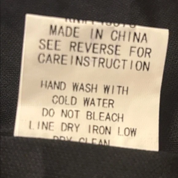 Hot & Delicious Embellished Black Faux Leather Moto Jacket Large - Picture 10 of 10